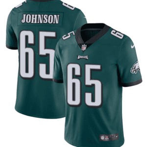 Philadelphia Eagles #65 Lane Johnson Green Vapor Untouchable Limited Stitched Jersey