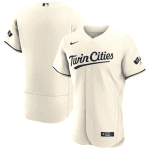 Minnesota Twins Blank Cream 2023 Home Alternate Flex Base Stitched Jersey