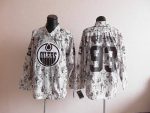 Oilers #93 Nugent-Hopkins Camouflage Stitched Jersey