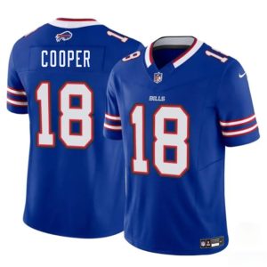 Buffalo Bills #18 Amari Cooper Royal 2024 F.U.S.E. Vapor Untouchable Limited Stitched Jersey