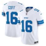 Detroit Lions #16 Jared Goff White 2024 F.U.S.E. Vapor Limited Stitched Jersey