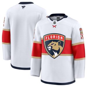 Florida Panthers Blank White 2024-25 Away Stitched Jersey