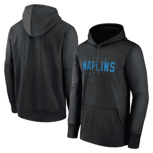 Seattle Mariners Black Pregame Performance Pullover Hoodie