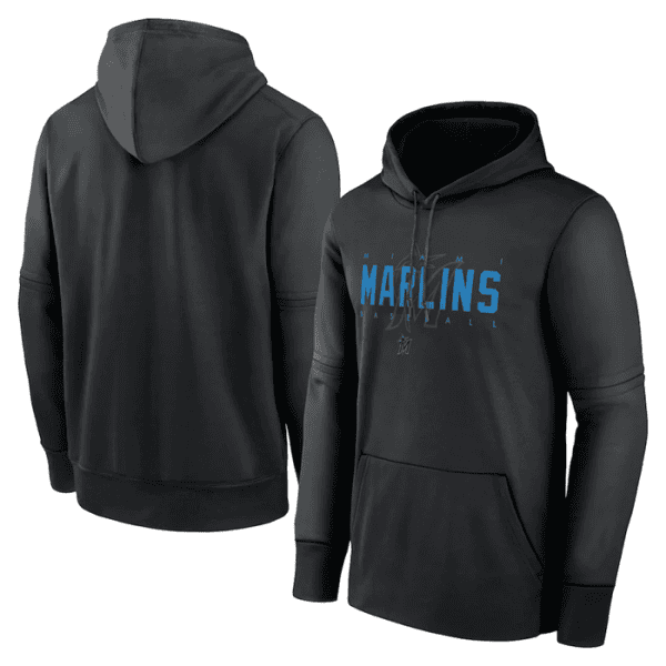 Seattle Mariners Black Pregame Performance Pullover Hoodie