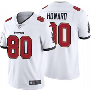 Tampa Bay Buccaneers #80 O.J. Howard 2020 White Vapor Untouchable Limited Stitched Jersey