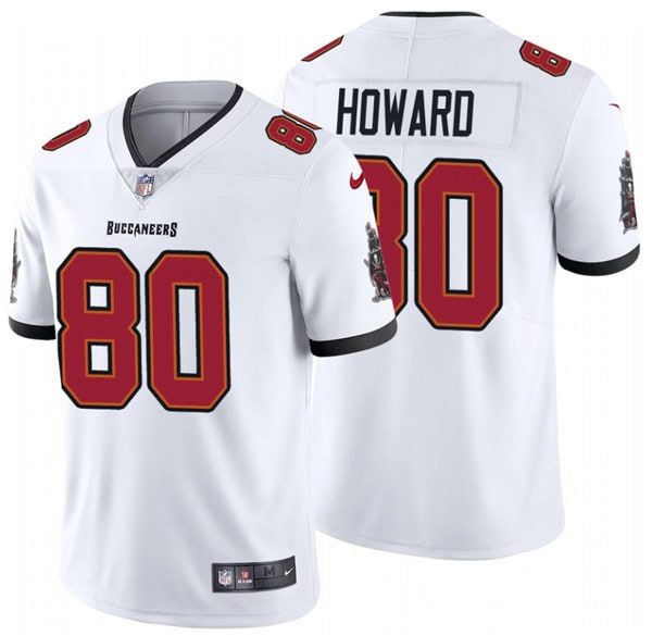 Tampa Bay Buccaneers #80 O.J. Howard 2020 White Vapor Untouchable Limited Stitched Jersey