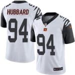 Cincinnati Bengals #94 Sam Hubbard White Color Rush Stitched Jersey