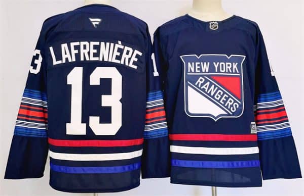 New York Rangers Blank Navy 2024-25 Stitched Jersey