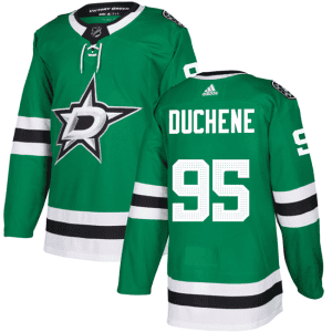 Dallas Stars #95 Matt Duchene Green Stitched Jersey