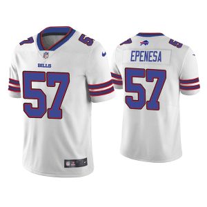 Buffalo Bills #57 A.J. Epenesa White Vapor Untouchable Limited Stitched Jersey