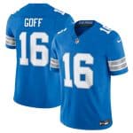 Detroit Lions #16 Jared Goff Blue 2024 F.U.S.E. Vapor Limited Stitched Jersey
