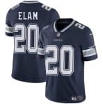 Dallas Cowboys #20 Kaiir Elam Navy 2025 Vapor Untouchable Limited Stitched Jersey