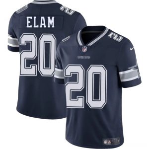 Dallas Cowboys #20 Kaiir Elam Navy 2025 Vapor Untouchable Limited Stitched Jersey