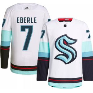 Seattle Kraken #7 Jordan Eberle White Stitched Jersey