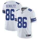 Dallas Cowboys #86 Dalton Schultz White Vapor Untouchable Limited Stitched Jersey