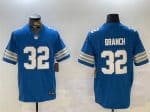 Detroit Lions #32 Brian Branch Blue 2024 F.U.S.E. Vapor Limited Stitched Jersey