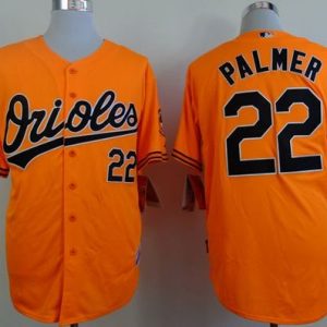 Orioles #22 Jim Palmer Orange Cool Base Stitched Jersey