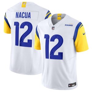 Los Angeles Rams #12 Puka Nacua White 2024 F.U.S.E. Vapor Untouchable Stitched Jersey