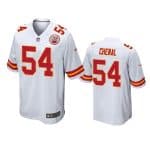 Kansas City Chiefs #54 Leo Chenal White Stitched Football Jersey