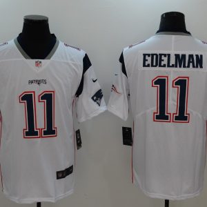 New England Patriots #11 Julian Edelman White Vapor Untouchable Player Limited Jersey