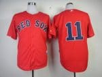 Red Sox #11 Clay Buchholz Red Cool Base Stitched Jersey