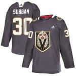 Vegas Golden Knights #30 Malcolm Subban Grey Latino Heritage Night Stitched Jersey