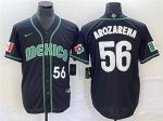 Mexico #56 Randy Arozarena 2023 Black World Classic Stitched Jersey