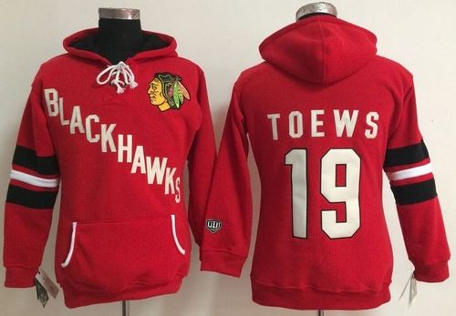 Chicago Blackhawks #19 Jonathan Toews Red Old Time Heidi NHL Hoodie