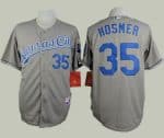 Royals #35 Eric Hosmer Grey Road Cool Base Stitched Jersey