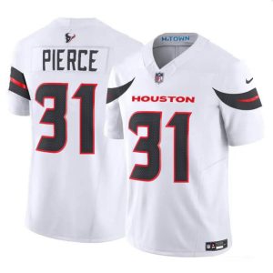 Houston Texans #31 Dameon Pierce White 2024 Vapor F.U.S.E. Limited Stitched Jersey