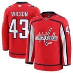 Washington Capitals #43 Tom Wilson Red 2024-25 Home Stitched Jersey