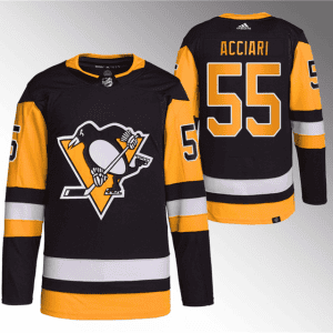 Pittsburgh Penguins #55 Noel Acciari Black Stitched Jersey