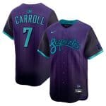 Arizona Diamondbacks #7 Corbin Carroll Purple 2025 City Connect Limited Stitched Jersey