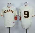 Giants #9 Matt Williams Cream Cool Base Stitched Jerseys