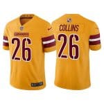 Washington Commanders #26 Landon Collins Gold Vapor Untouchable Stitched Football Jersey