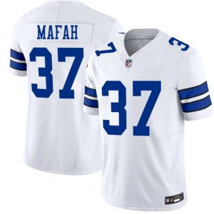 Dallas Cowboys #37 Phil Mafah White 2025 F.U.S.E Vapor Untouchable Limited Football Stitched Jersey