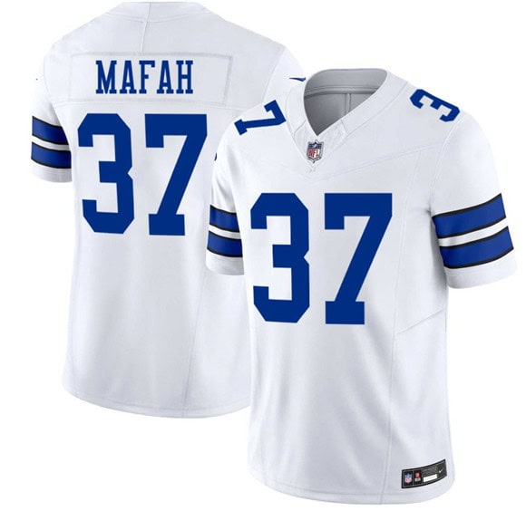 Dallas Cowboys #37 Phil Mafah White 2025 F.U.S.E Vapor Untouchable Limited Football Stitched Jersey