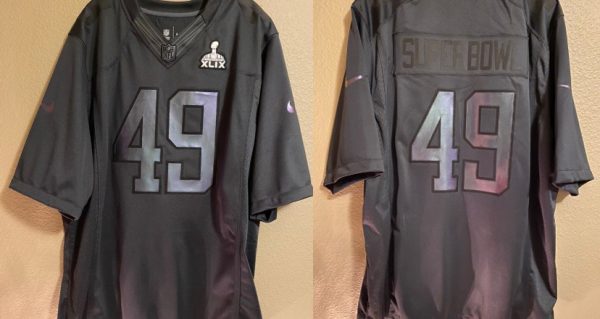 Super Bowl 49 Black Limited Edition NWT Jersey Mens S Football