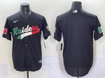Las Vegas Raiders Blank Black Mexico Cool Base Stitched Jersey