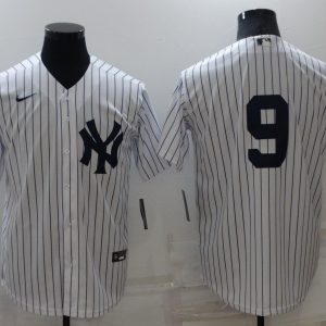 New York Yankees #9 Roger Maris White Cool Base Stitched Baseball Jersey