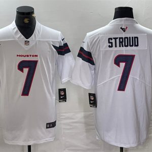 Houston Texans #7 C.J. Stroud White Vapor Untouchable Stitched Jersey