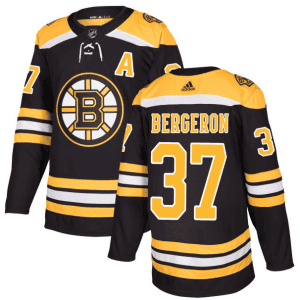 Boston Bruins #37 Patrice Bergeron Black Stitched Adidas Jersey
