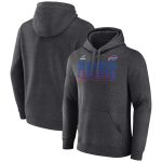 Buffalo Bills Charcoal 2024 Playoffs Pullover Hoodie