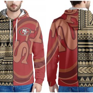 San Francisco 49ers Red Gold Pullover Hoodie