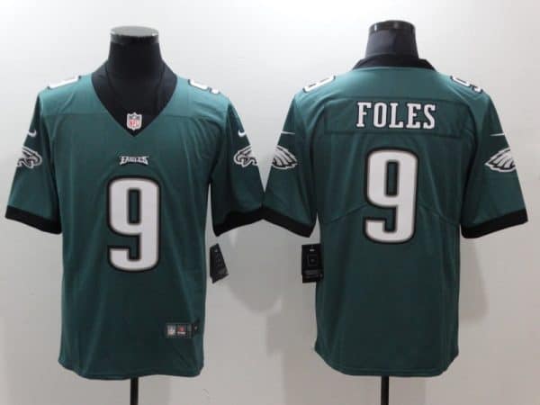Philadelphia Eagles #9 Nick Foles Green Vapor Untouchable Limited Stitched Jersey