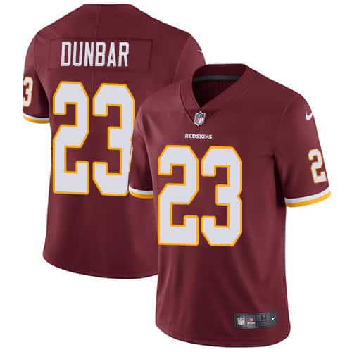 Washington Redskins #23 Quinton Dunbar Burgundy Red Vapor Untouchable Limited Stitched Jersey