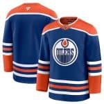 Edmonton Oilers Blank Royal 2024-25 Home Stitched Jersey