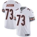 Chicago Bears #73 Jonah Jackson White 2025 Vapor Stitched Jersey