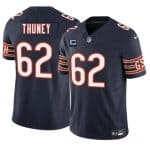 Chicago Bears #62 Joe Thuney Navy 2025 F.U.S.E. With 1-Star C Patch Vapor Untouchable Limited Stitched Jersey
