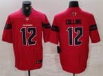 Houston Texans #12 Nico Collins Red Vapor Untouchable Stitched Football Jersey